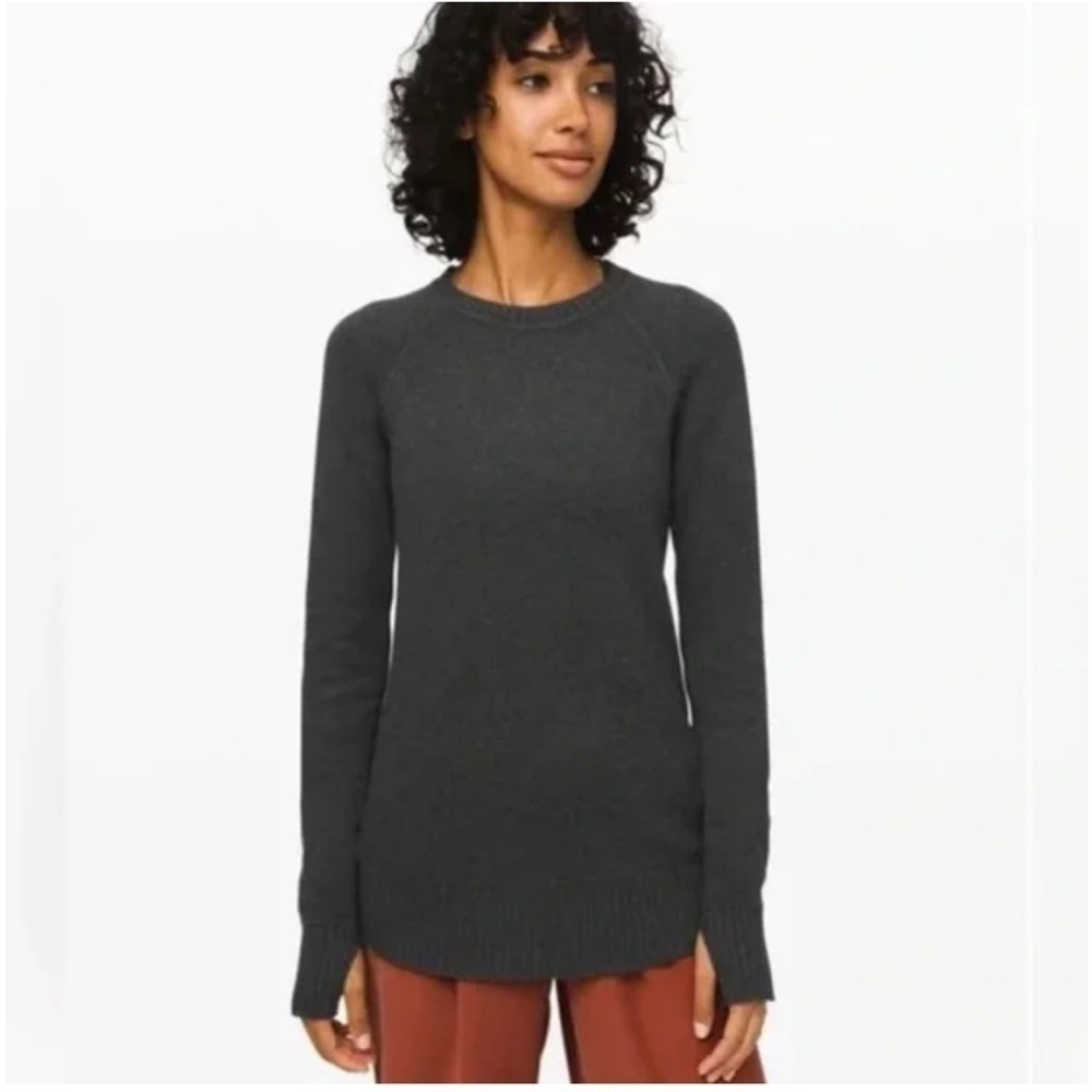 LULULEMON Still Lotus Sweater in Gray